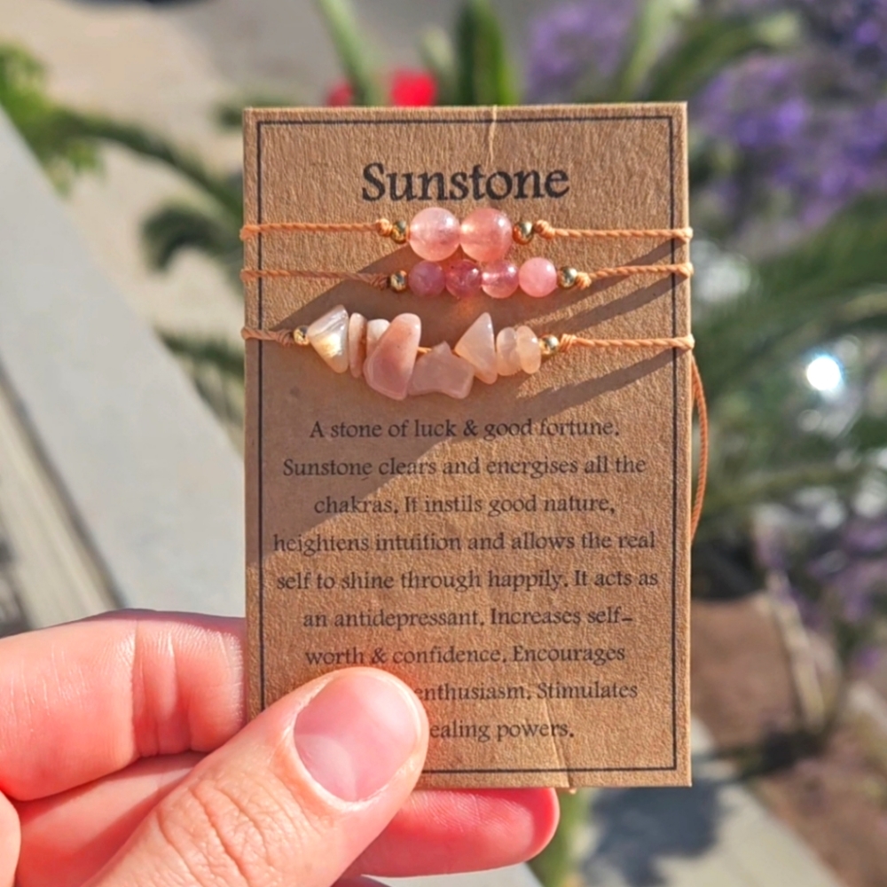 🩷 Sunstone Bracelet 🩷